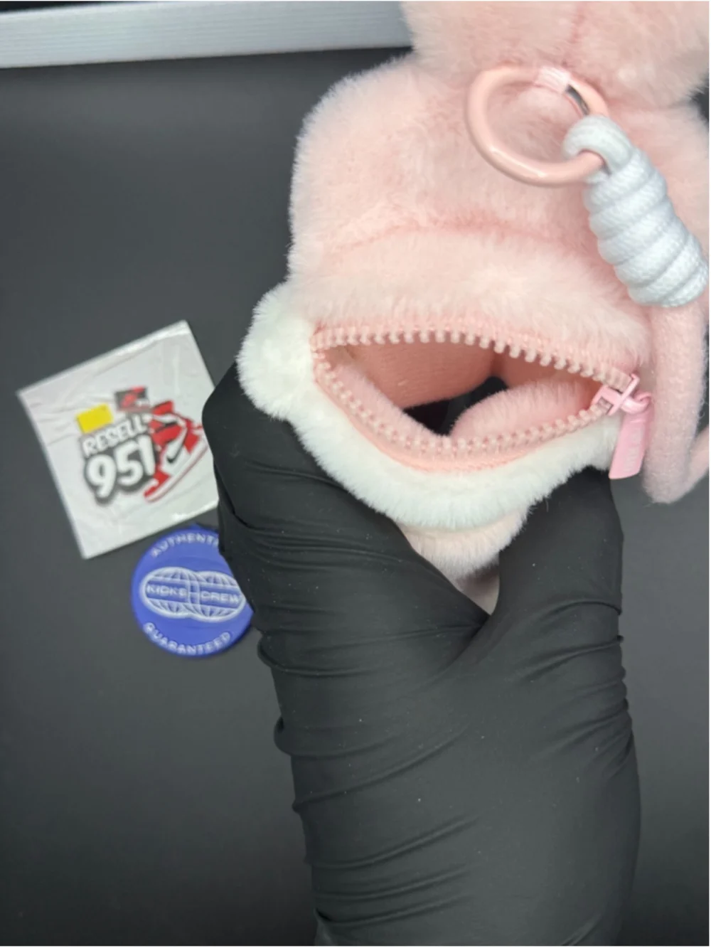 Crybaby Sad Card Holder I'll Give You All My Love Crying Again Plush Keychain
